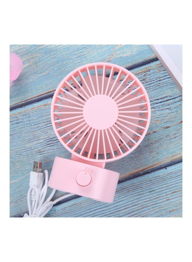 NIBEMINENT Mini USB Cooling Fan DQ25002 Pink - Image 2