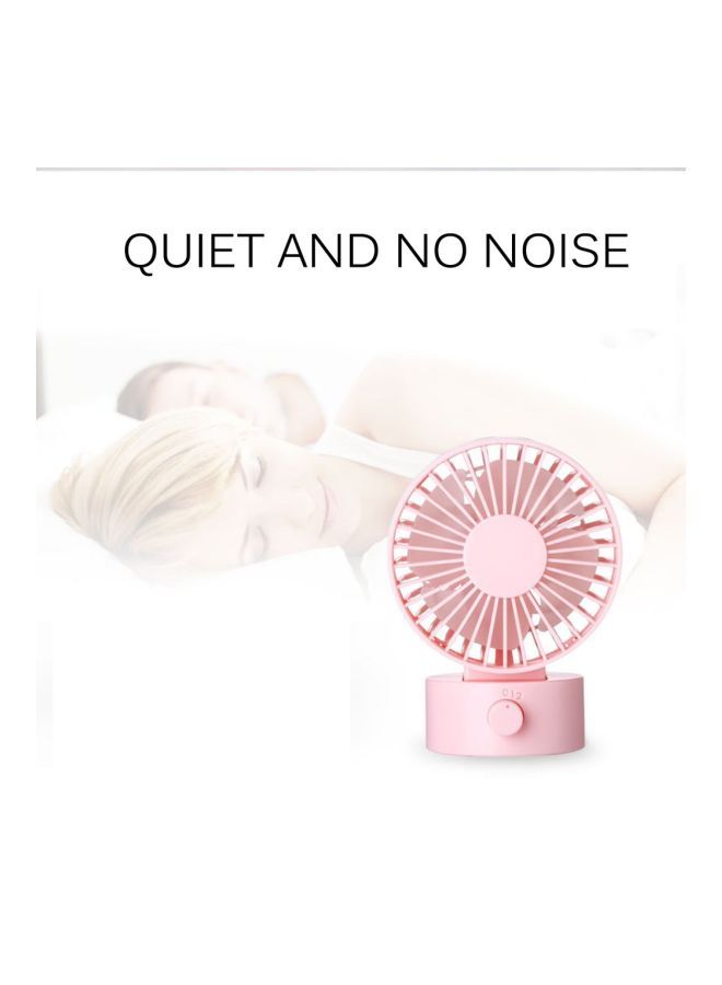 NIBEMINENT Mini USB Cooling Fan DQ25002 Pink - Image 3