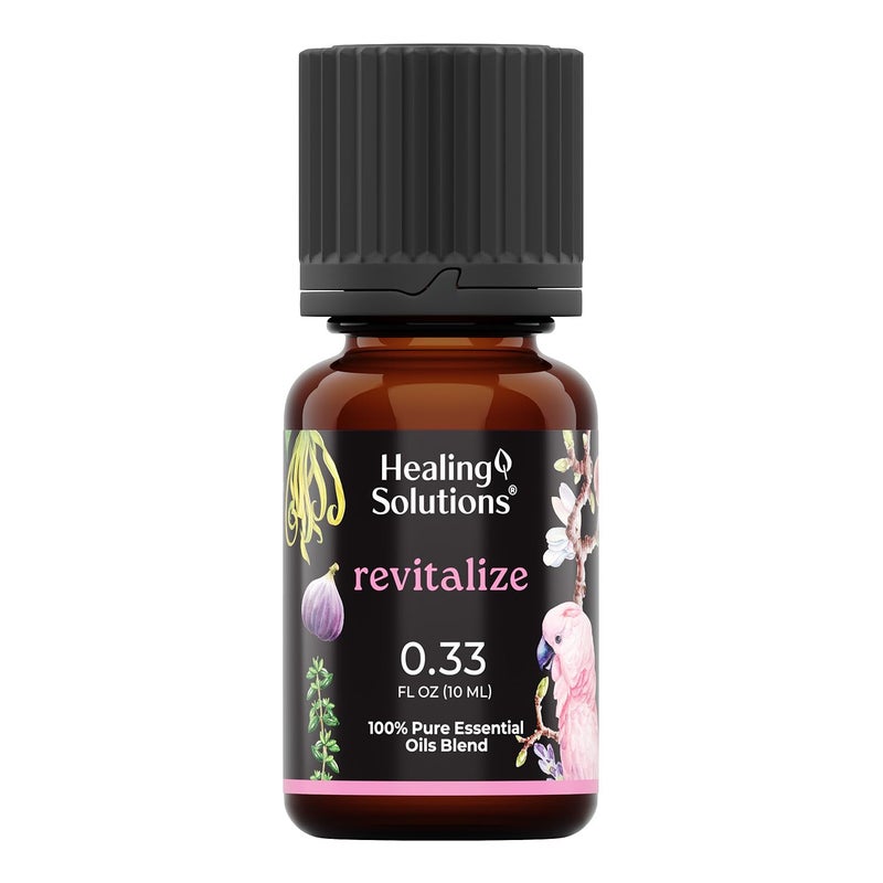 Healing Solutions Revitalize Blend Essential Oil - 0.33 Fluid Ounces - Image 1