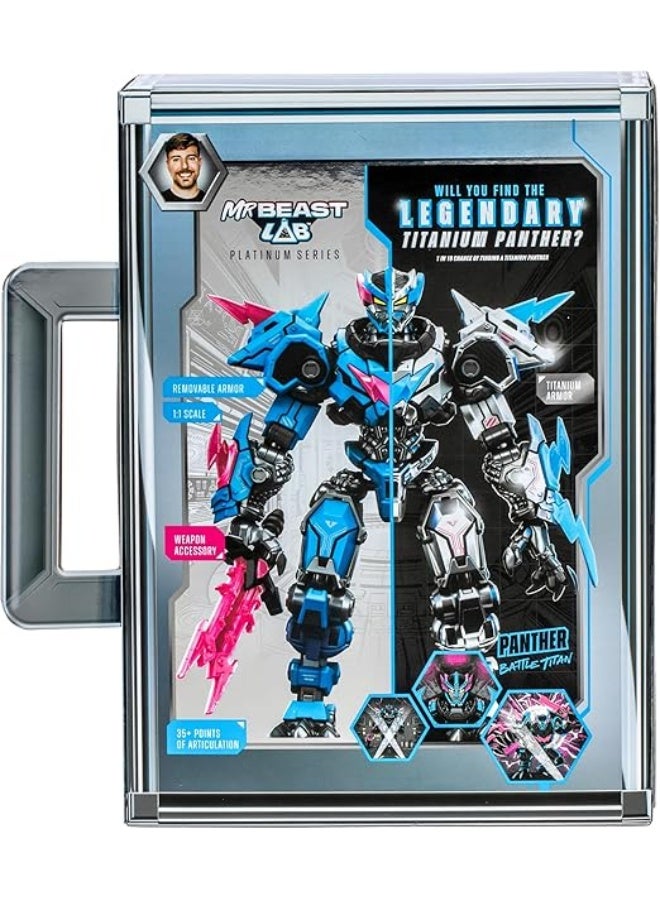 Moose Toys Mrbeast Lab Swarms Collecture Figure Panther - Image 3