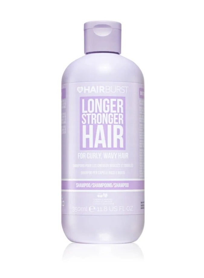 Longer Stronger Hair - For Curly & Wavy Hair - Shampoo - 350ml