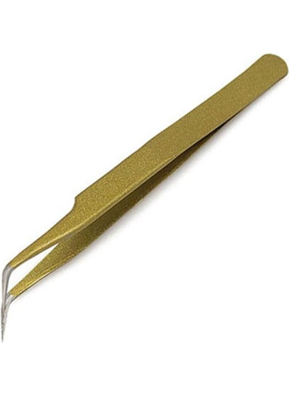 TiTi 6012 Stainless Steel Curved Tip Tweezers 125 mm  - Image 5