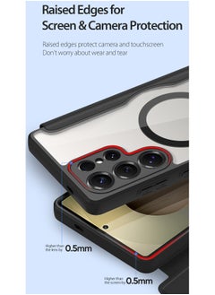 DUX DUCIS Skin X Pro Series Folio Case with MagSafe With Card Wallet For Samsung Galaxy S24 Ultra (Black)  - Image 5