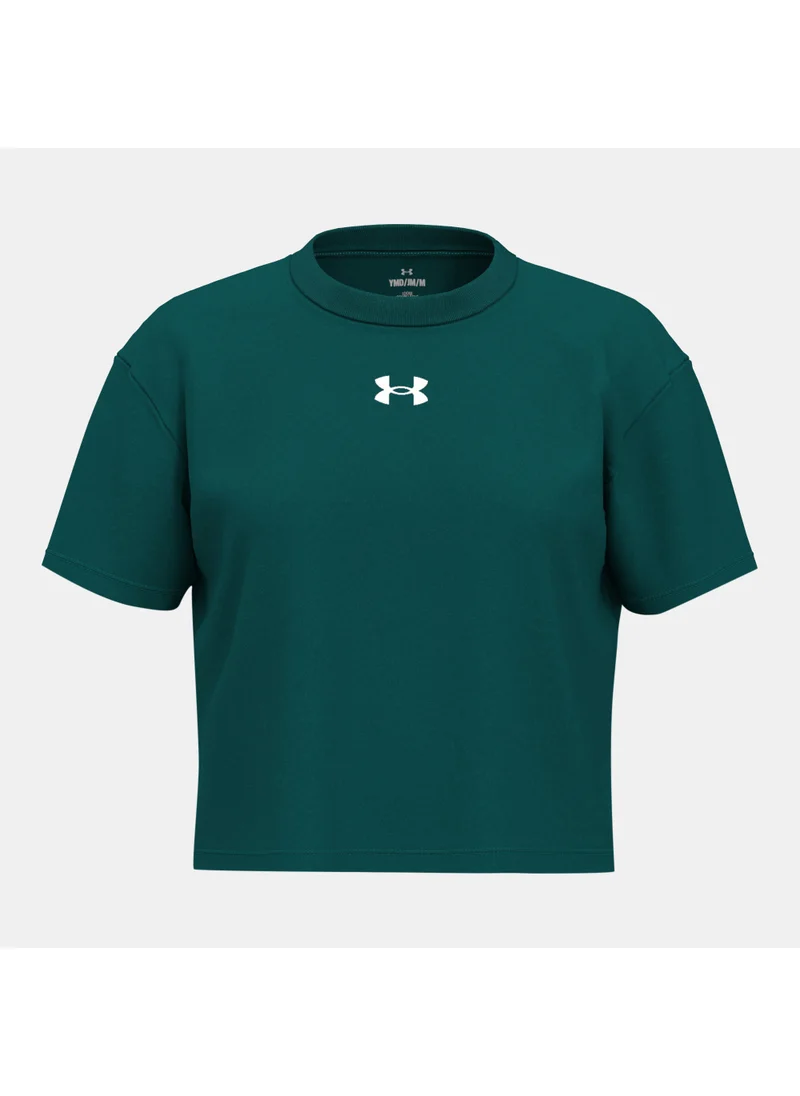 UNDER ARMOUR Kids' Sportstyle Logo Training Crop Top (Older Kids)
