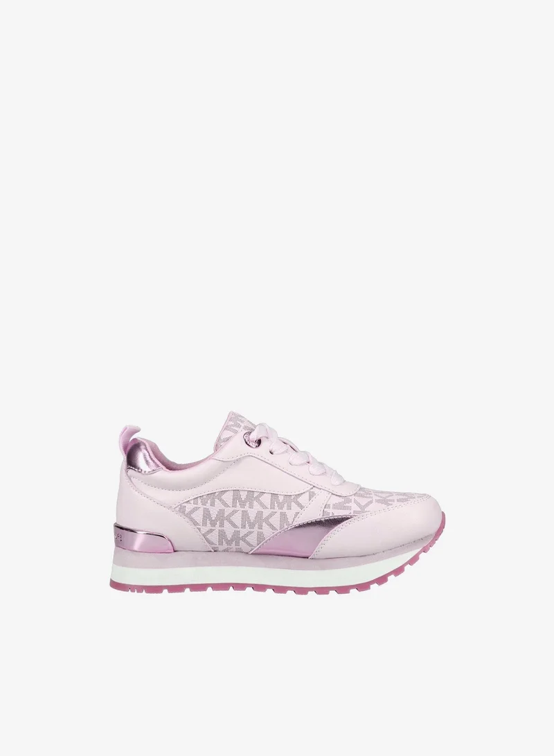 Michael Kors Youth Billie Dorian Low Top Lace Up Sneakers