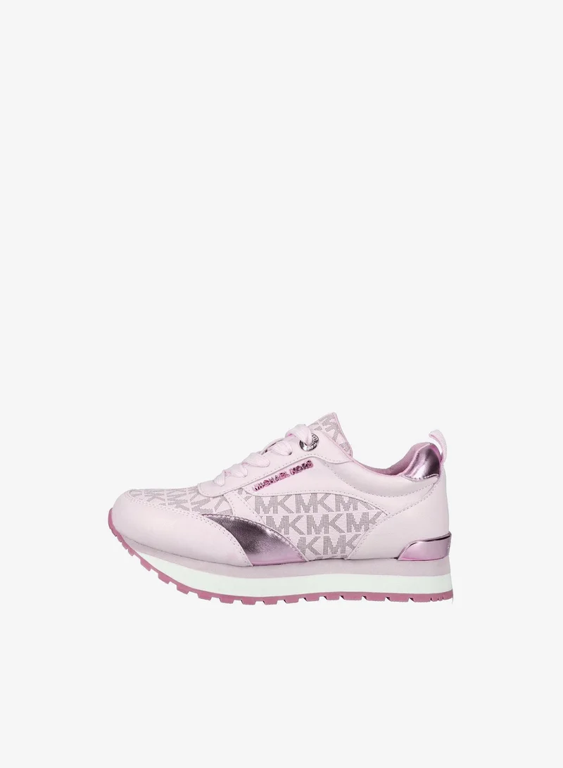 Michael Kors Youth Billie Dorian Low Top Lace Up Sneakers