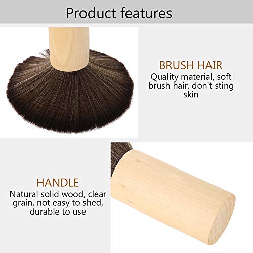 ANGGREK Neck Duster Brush Barber Cleaning Hair Sweep Brush Hairdressing Neck Face Duster Tool for Barber Shop - Image 5