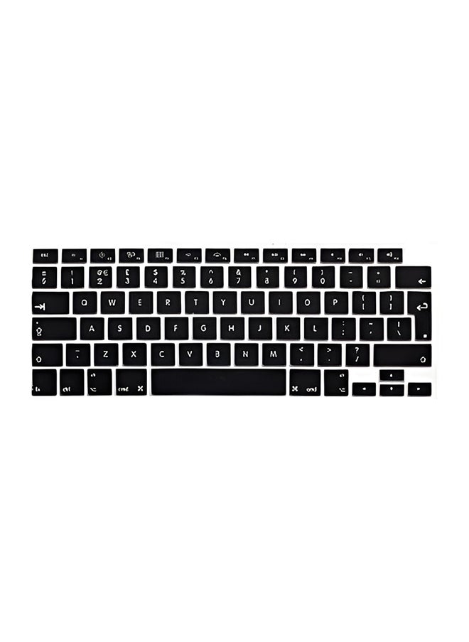 Premium Ultra Thin Keyboard Cover for MacBook Air 13 inch 2021 2020 Model A2179 A2337 M1 Chip, Soft Silicone Skin Cover [UK Layout] -Black - pzsku/Z9B787F53375A86065C5BZ/45/_/1740637042/3aa59b42-e4ac-447a-a27b-0cdb7202723a