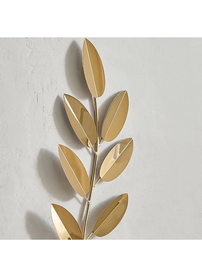 Home Box Percy Capri Metal Leaves Wall Art - 34.3x81.3x1.9 cm  - Image 3