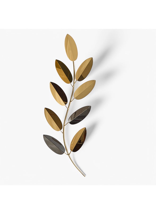 Home Box Percy Capri Metal Leaves Wall Art - 34.3x81.3x1.9 cm  - Image 5