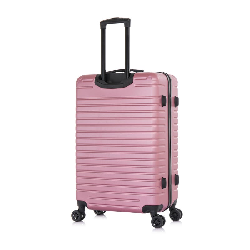 InUSA DEEP Luggage with GEL Handle | Spacious Traveling Suitcases, Travel Suitcase with Dual Spinner Wheels and Studs | 28 Inch Large Hardside Luggage | Rose Gold - Image 5