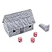 EnderToys Norman Stone Barn by Printable Scenery 3D Printed Tabletop RPG Scenery and Wargame Terrain 28mm Miniatures - Image 4
