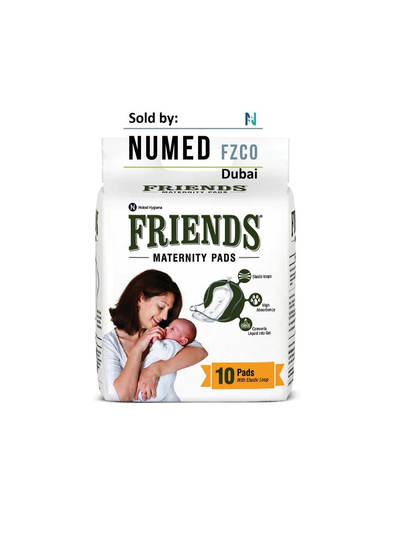 فريندز فوط فريندز الصحية للاستخدام مرة واحدة مع شريط لاصق لتخفيف نزيف ما بعد الحمل - Image 1