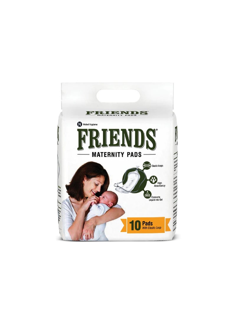 فريندز فوط فريندز الصحية للاستخدام مرة واحدة مع شريط لاصق لتخفيف نزيف ما بعد الحمل - Image 3