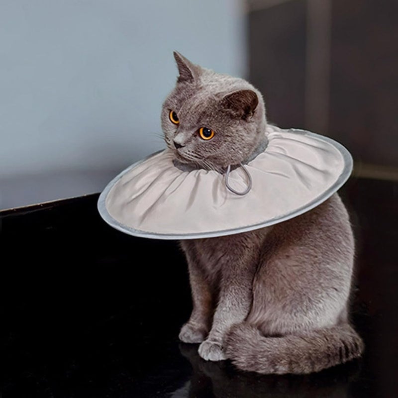 Soft Recovery Collar Detachable Dog Pet Surgeries Recovery Suitable for Various Size Comfortable Cats Cone - Image 4