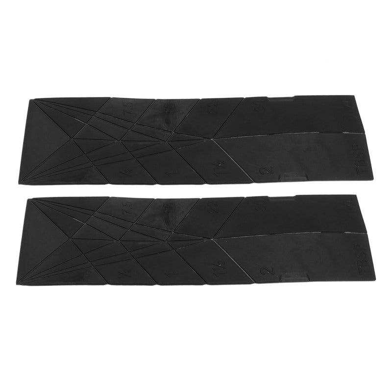Flat Measuring Spoons - Large Black Foldable Design - Space Saving Foldable Kitchen Spoon Tool for Home Cooking - Image 5