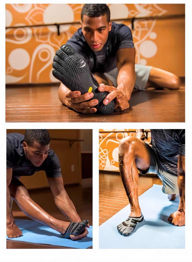 Vibram FiveFingers حذاء فيبرام FiveFingers ELX للنساء، مثالي للتدريب الداخلي في الصالة الرياضية، مخصص لرفع الأثقال، السحب الميت، القرفصاء، أحذية اللياقة البدنية غير المنزلقة بخمسة أصابع. - Image 4