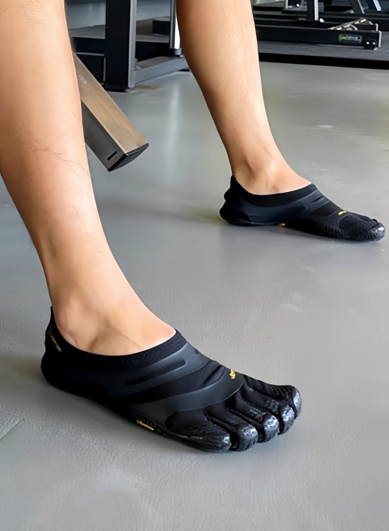 Vibram FiveFingers حذاء فيبرام FiveFingers ELX للنساء، مثالي للتدريب الداخلي في الصالة الرياضية، مخصص لرفع الأثقال، السحب الميت، القرفصاء، أحذية اللياقة البدنية غير المنزلقة بخمسة أصابع. - Image 3