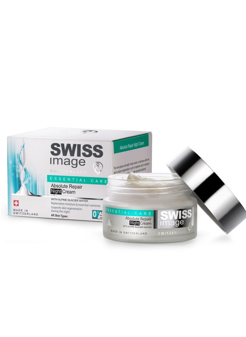 SWISS image - Essential care Absolute Repair Night Cream 50ml - Image 1