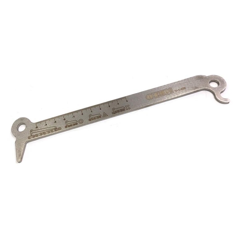 OTOM Motorcycle Chain Checker Wear Indicator 3in1 Exact Chain Hook Bolt Measurement for 520 525 530 Chain Universal Repair Tools - Image 4
