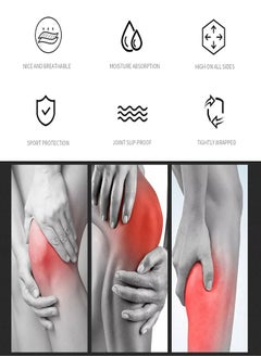 Mumian 1Pair Sport Compression Calf Sleeve Running Leg Compression Sock Varicose Vein Calf Pain Relief Calf Guards Runners Shin Splint  - Image 3