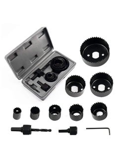 DRONA 11pcs Hole Saw Cutter Tool Set Kit Carbon Steel INF 2215MHI  - Image 2