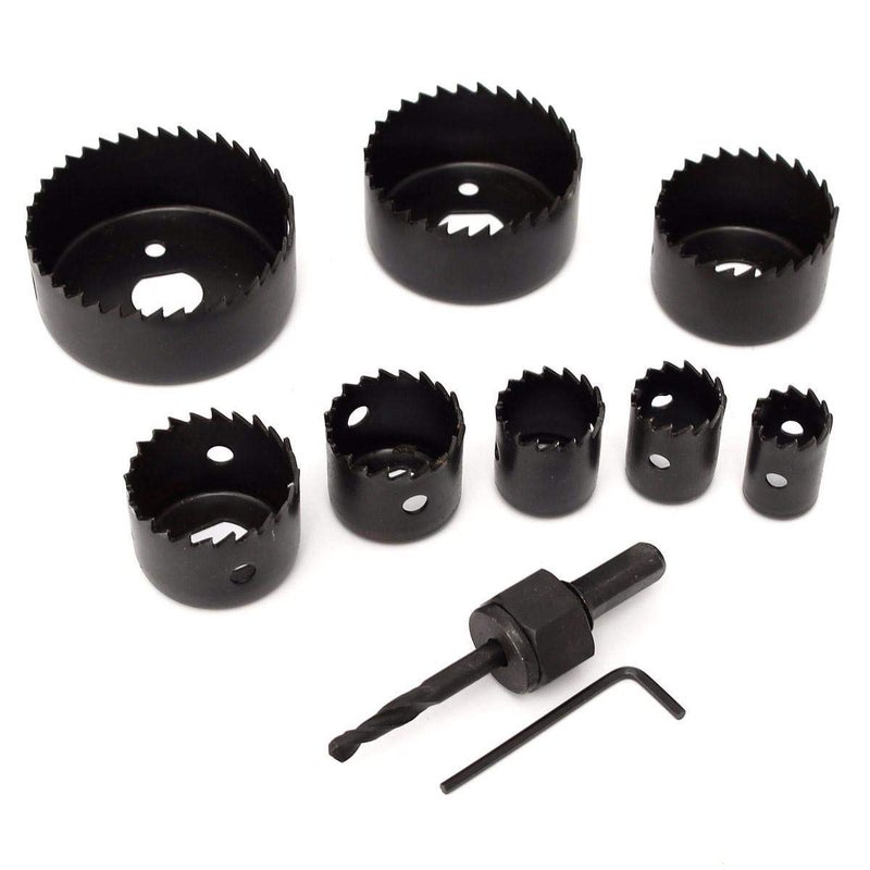 DRONA 11pcs Hole Saw Cutter Tool Set Kit Carbon Steel INF 2215MHI  - Image 4
