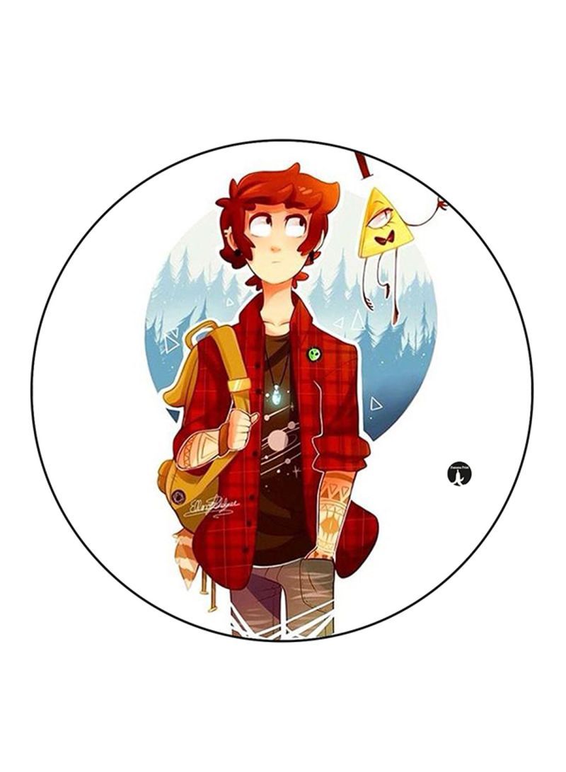 RKN Gravity Falls Printed Large Pin Multicolour - Image 1