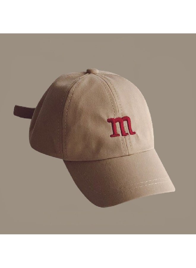 نيبمينينت قبعة أطفال لطيفة بتصميم منقار البط بلون البيج