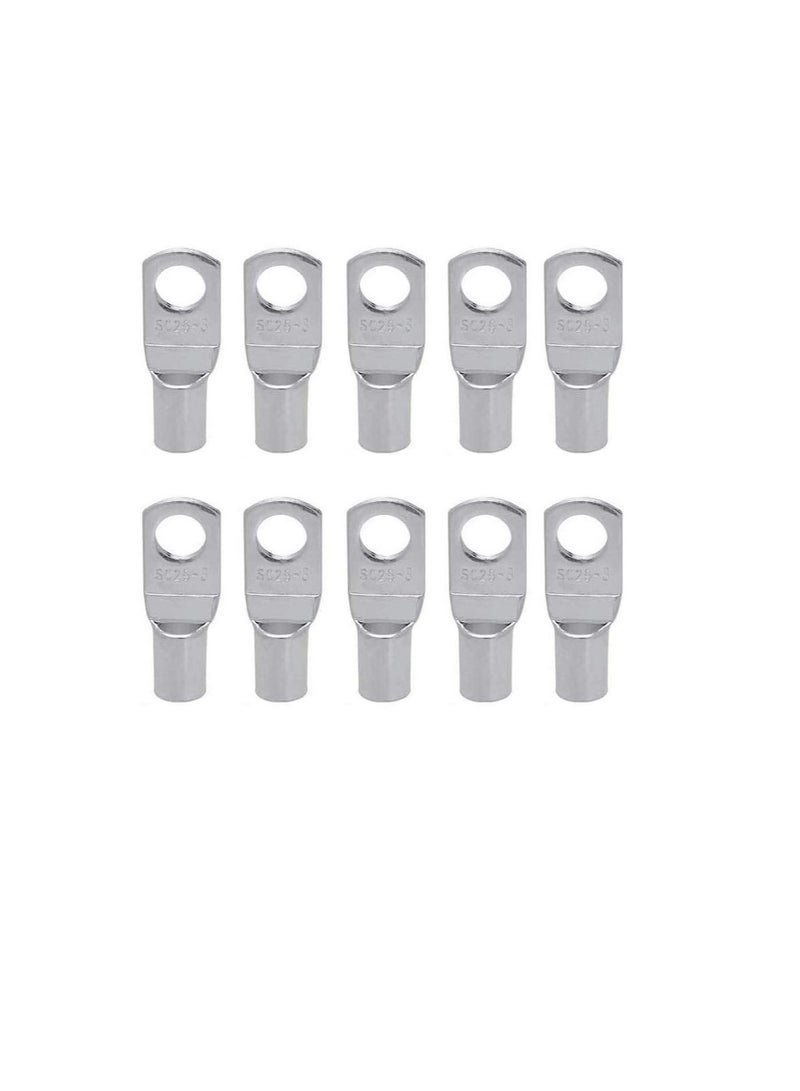Copper Cable Lugs 10Pcs Set-Wire Terminals, Connector Cable lugs Ring Battery SC Terminals, for Marine, Solar, Automotive, Electric, Home Applications etc (Hole Size 12mm, Cable Size 240mm) - Image 3
