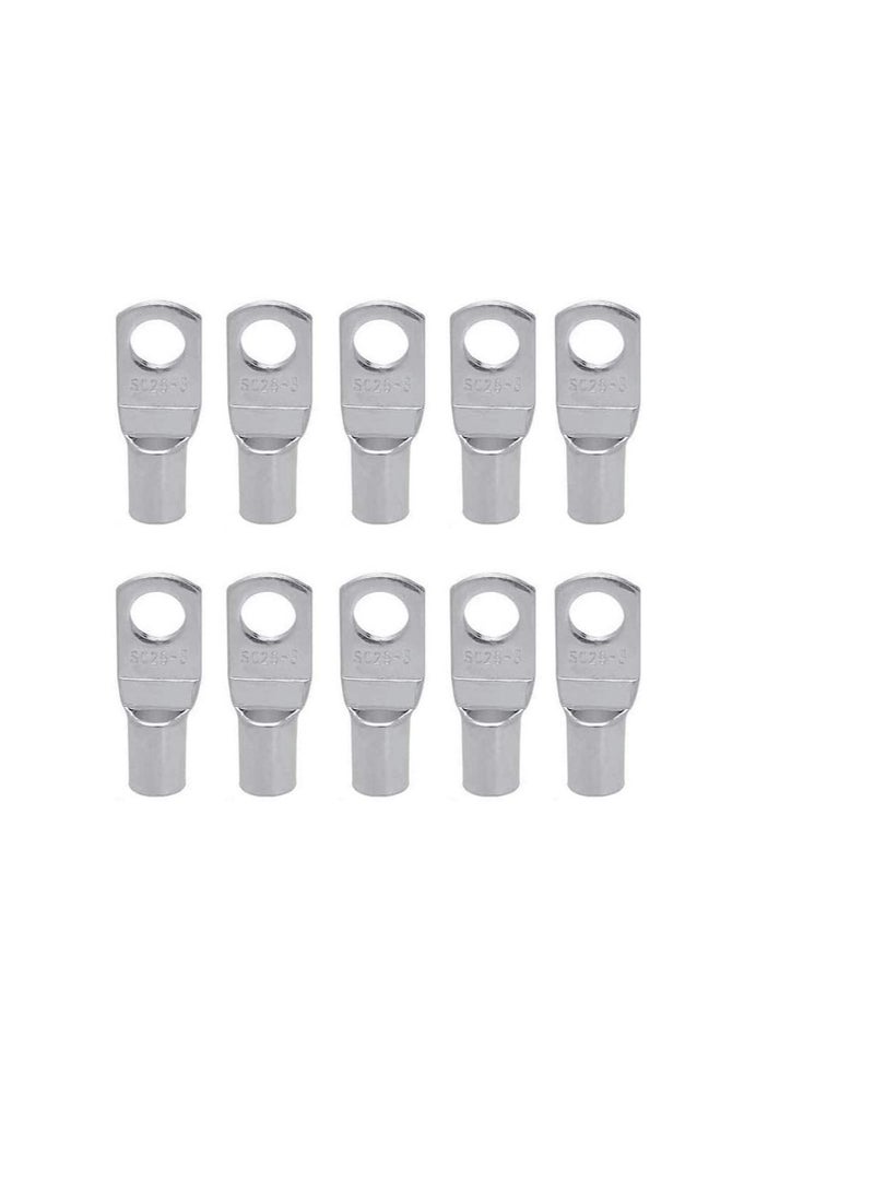 Copper Cable Lugs 10Pcs Set-Wire Terminals, Connector Cable lugs Ring Battery SC Terminals, for Marine, Solar, Automotive, Electric, Home Applications etc (Hole Size 12mm, Cable Size 240mm) - Image 2