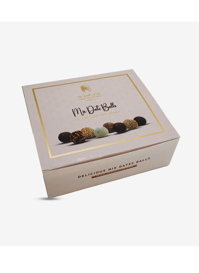 7 Mix Dates Balls Chocolate Box