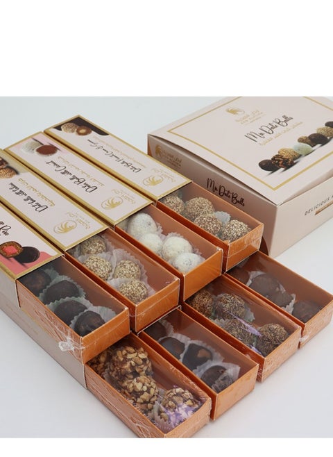 7 Mix Dates Balls Chocolate Box