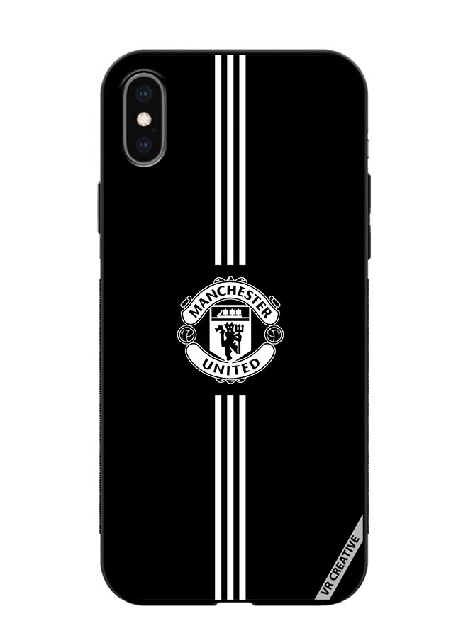 VR CREATIVE Protective Case Cover For Apple iPhone XS Max Manchester United Design Multicolour - Image 1
