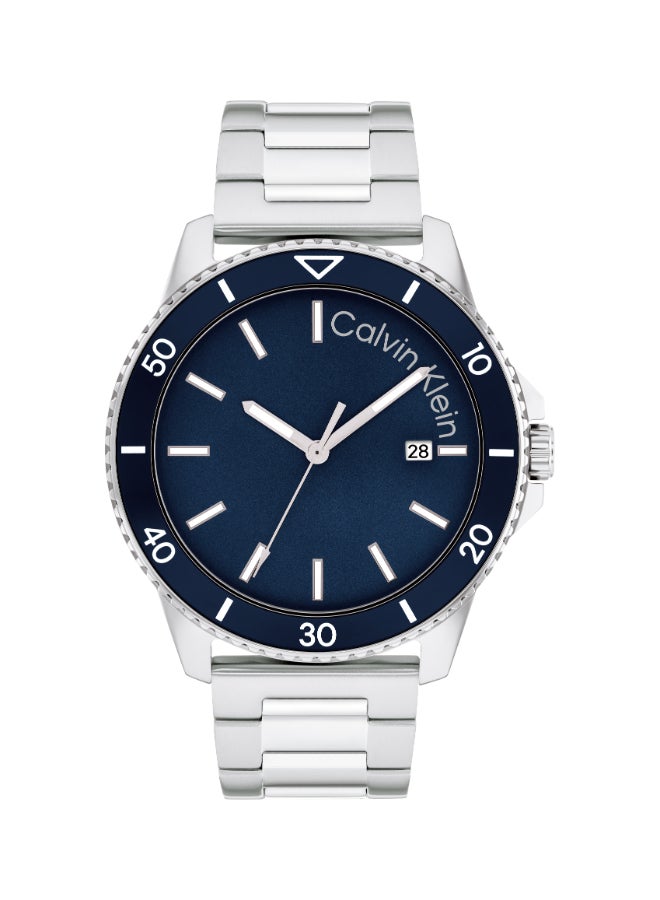 CALVIN KLEIN Men's Analog Round Shape Stainless Steel Wrist Watch 25200385 - 44 Mm - Image 2