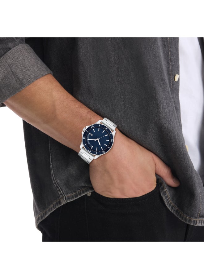 CALVIN KLEIN Men's Analog Round Shape Stainless Steel Wrist Watch 25200385 - 44 Mm - Image 4