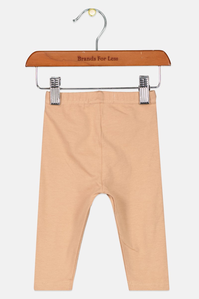 Sinsay Fox And  Bunny By Sinsay Toddlers Girl Graphic Print Leggings, Brown - Image 2