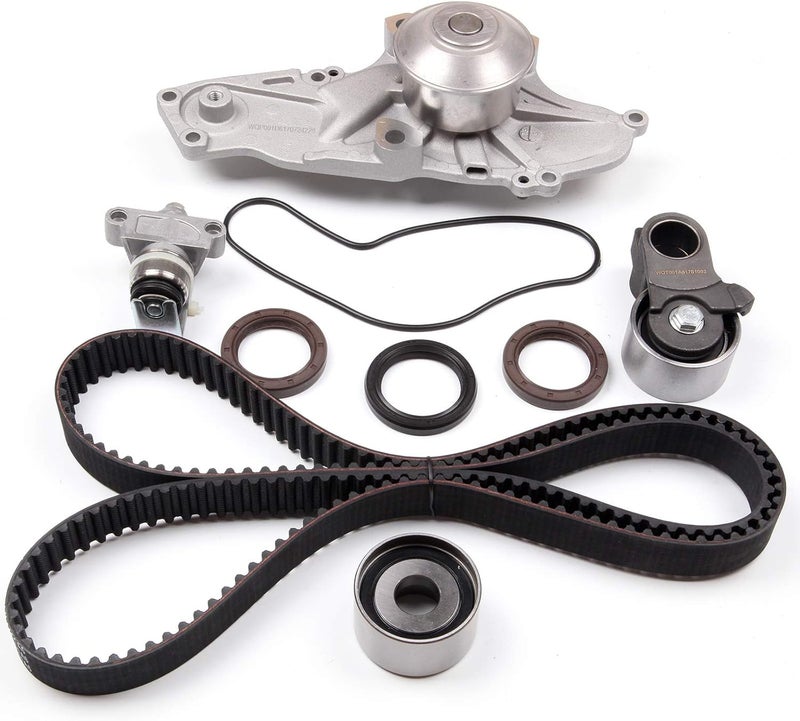 ECCPP Timing Belt Kit with Water Pump Compatible 1997-1999 For Acura CL,1999 For Acura TL,1998-2002 For Honda For Accord,1999-2001 For Honda Odyssey TCKWP286A TB286LK2 - Image 1