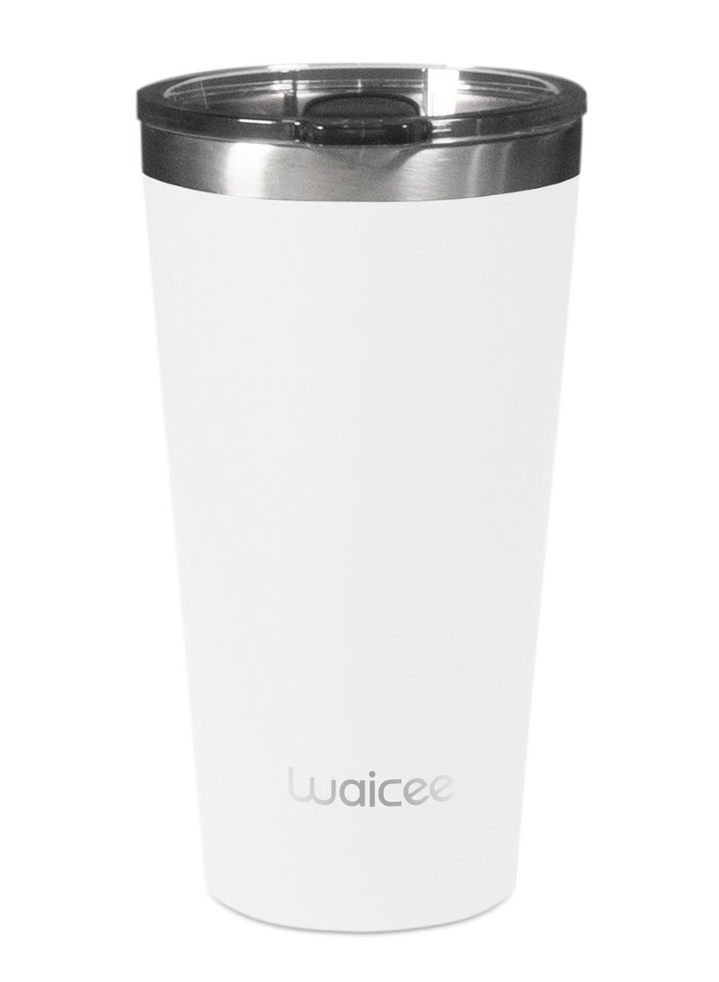 WAICEE Coffee Tumbler Ivory 16OZ / 480ML - Image 1
