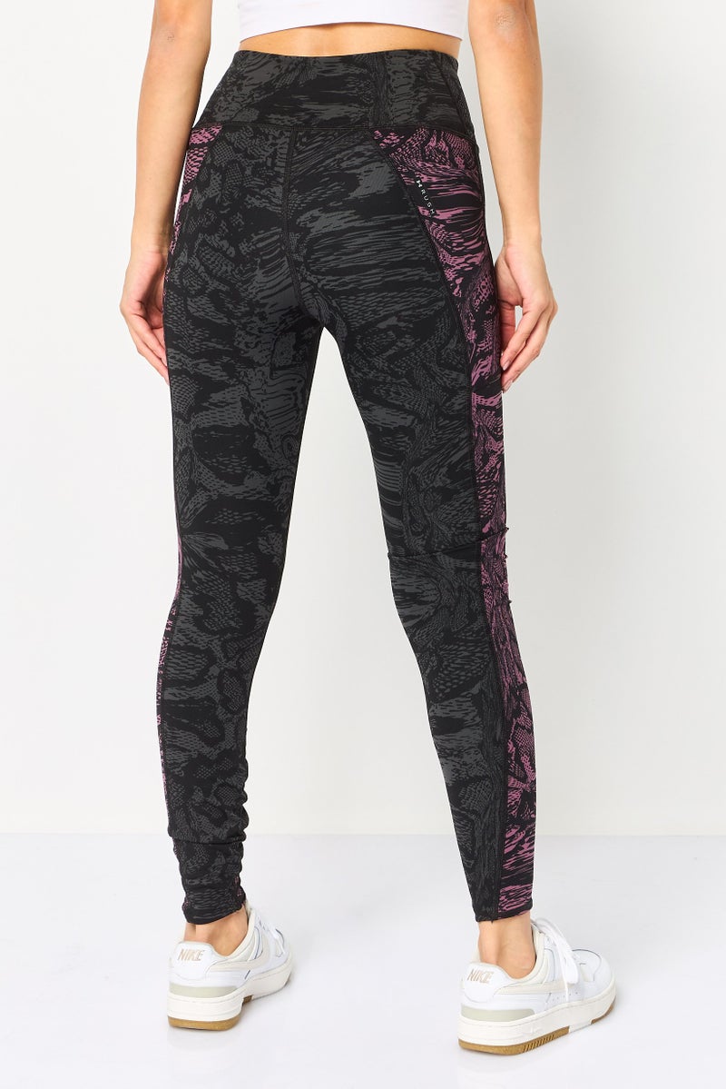 UNDER ARMOUR سراويل ليغينغز كاملة الطول للنساء، ملونة - Image 4