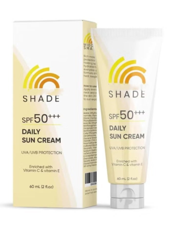 كريم واقٍ من الشمس بدرجة حماية SPF50+++، 60 مل