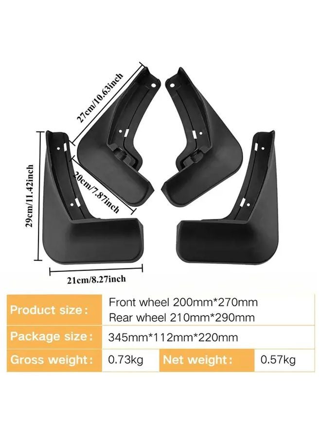 4 قطع مرايات وحواجز طين للسيارات لتشنجان CS55 PLUS الجيل الثاني 2022 2023 - Image 4