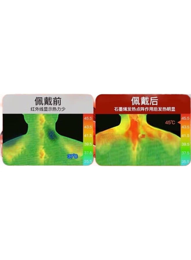 ZEAMO Graphene Self-Heating Shoulder Pad, Warm Shoulder Periarthritis, Shoulder And Neck Hot Compress Therapy, Autumn And Winter Cold Prevention, Sleeping-Specific, Xl - Image 2