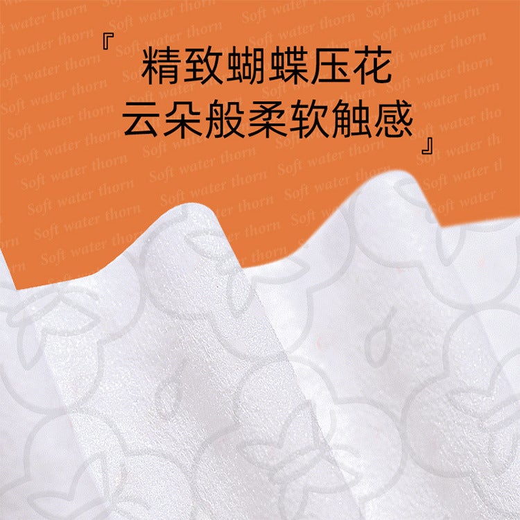 Plant And Protect Wet Toilet Paper 80 Smoke * 3 Packaging Wet Towel Toilet Big Bag Wet Towel Can Be Washed Degradable Wet Towel Paper Factory - Image 4