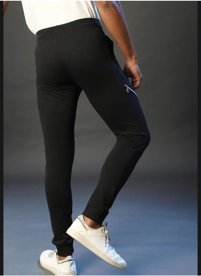 Campus Sutra Elastic Waist Jogging Pants