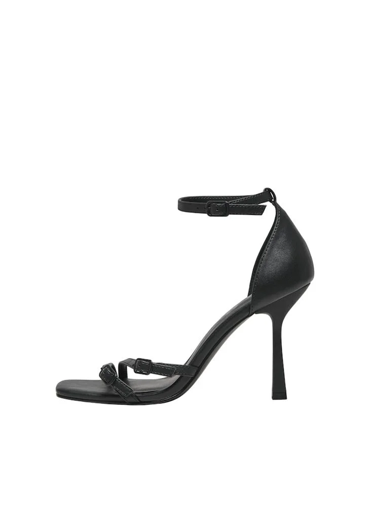 اونلي Onlaubrey-3 Pu Buckle Heeled Sandals