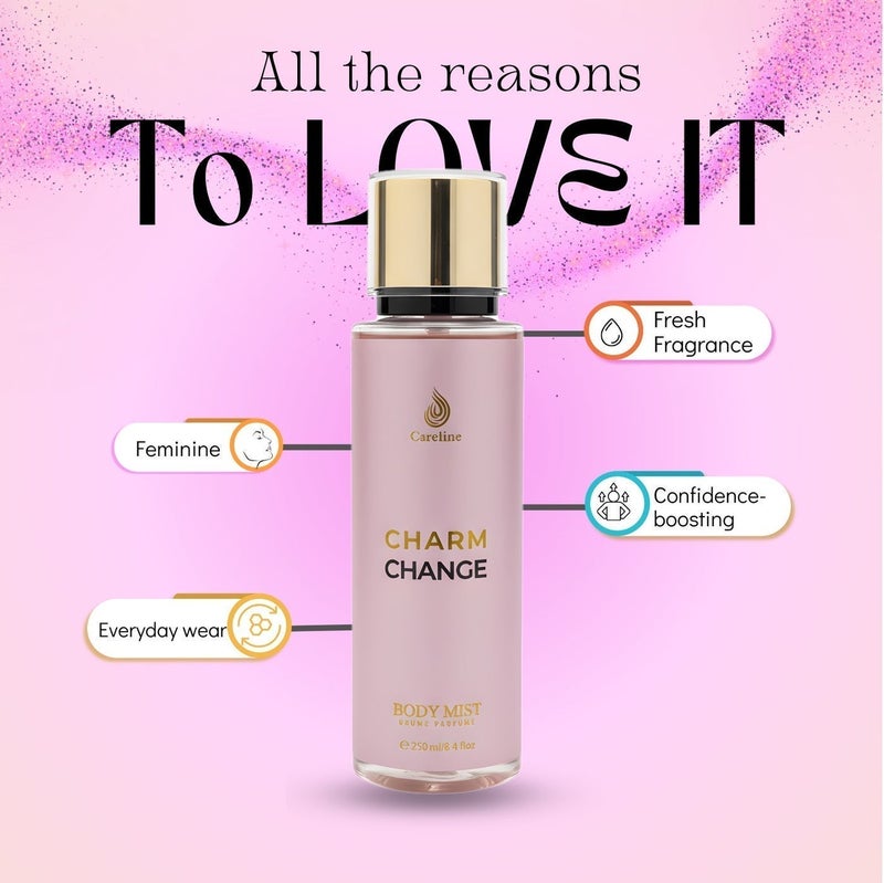 كيرلاين معطر للجسم برائحة منعشة من تشارم تشينج - 250 مل - Image 4