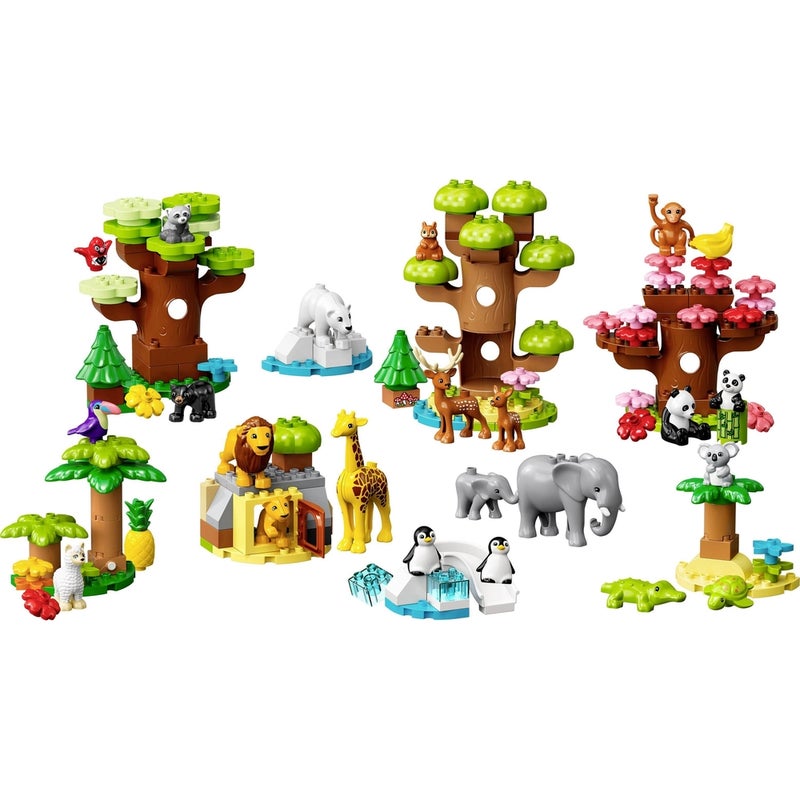 LEGO - Duplo Wild Animals of The World 143 Pieces - 10975 - Image 2