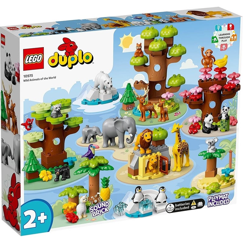 LEGO - Duplo Wild Animals of The World 143 Pieces - 10975 - Image 1