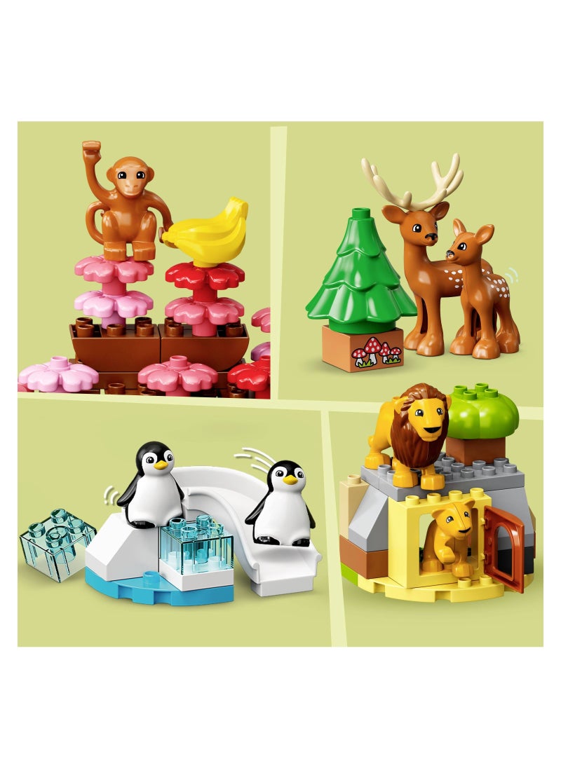 LEGO LEGO - Duplo Wild Animals of The World 143 Pieces - 10975  - Image 4